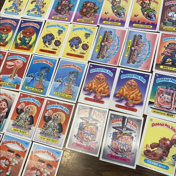 Vintage Garbage Pail Kids Trading Cards/Stickers Series 4 Full Complete Set - Picture 4 of 4